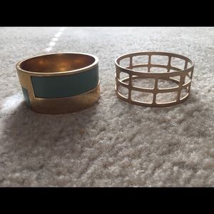 Vince Camuto cuff & geometric cuff